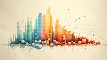 An illustration of math and graphing applications
